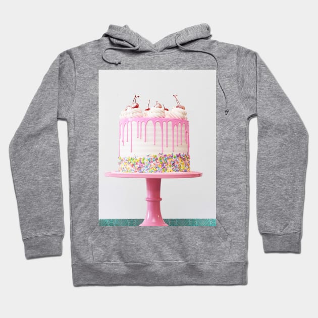 Fun Birthday Cake Hoodie by NewburyBoutique